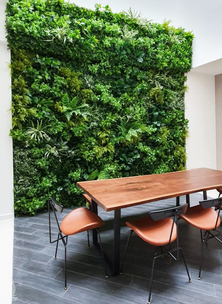 artificial green wall singapore home