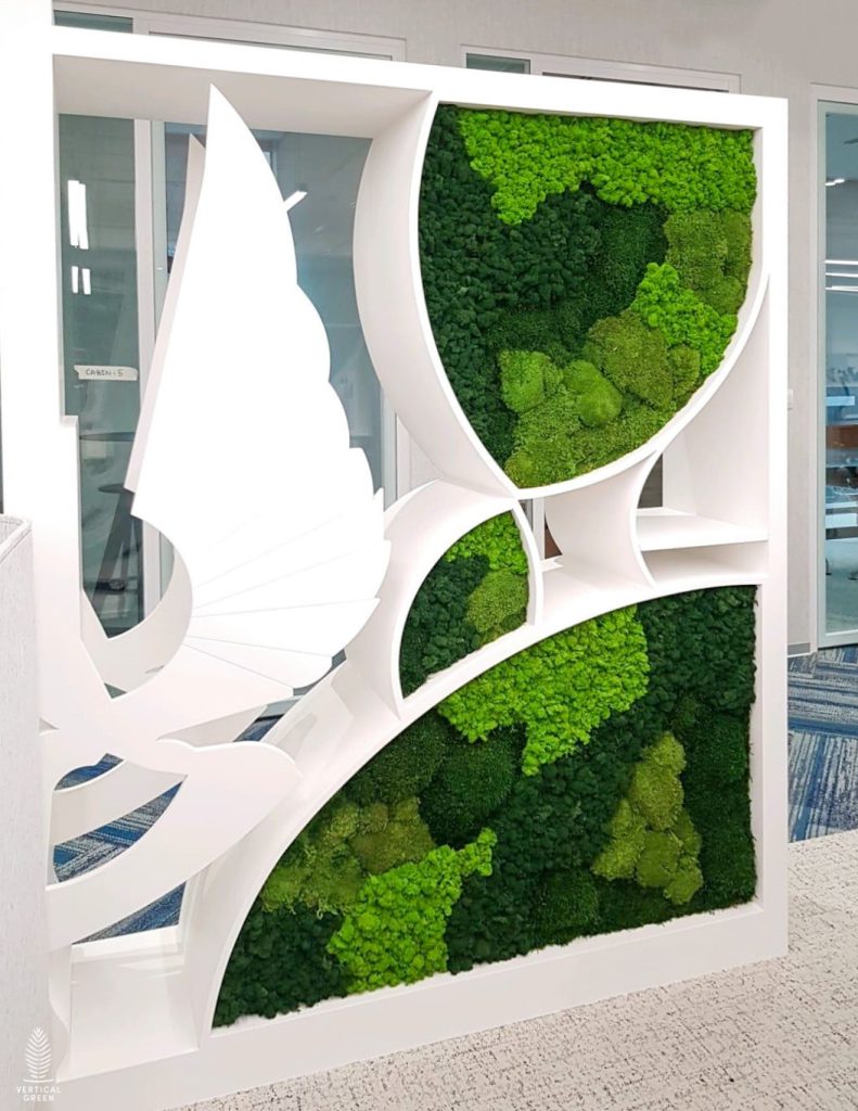 colored reindeer moss