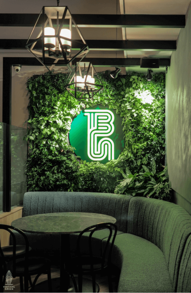 Banana Leaf Apolo green wall