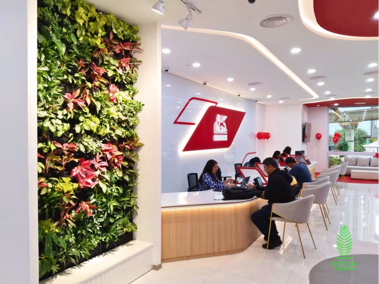 Vertical Green Live Green Wall Singapore Malaysia Philippines Interior Design Office Design