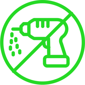 Drill-less Installation