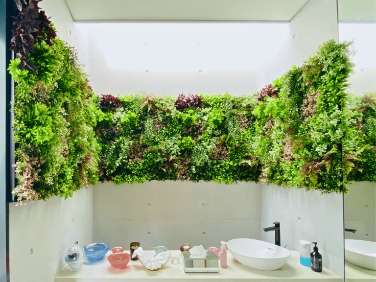 Artificial Green Wall Artificial Plant Mat Residential Singapore Malaysia Philippines