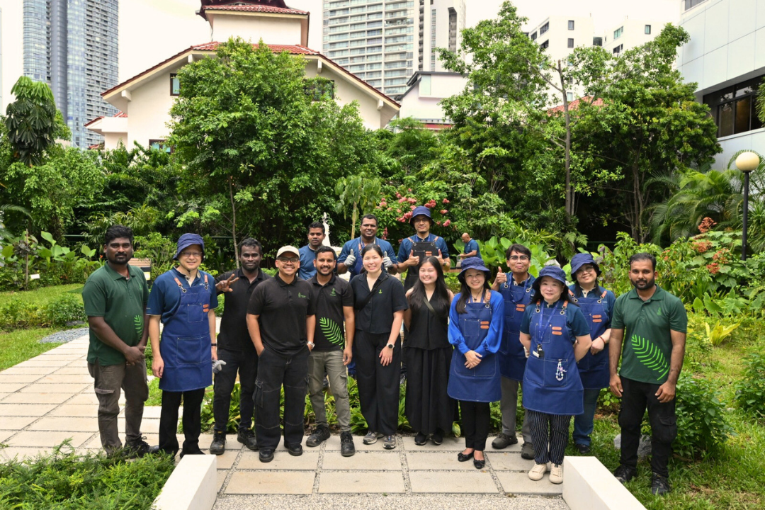 Vertical Green for Mount Elizabeth Tree Planting Event Landscape Singapore Philippines Malaysia