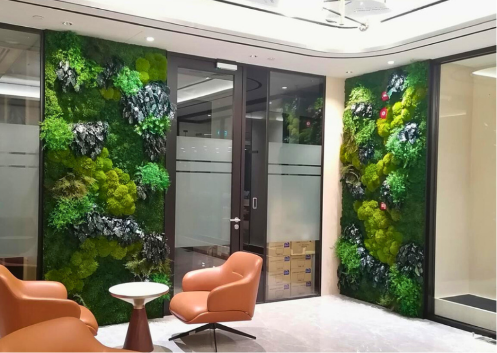Vertical Green Singapore Moss Wall Singapore Preseved Plants Singapore