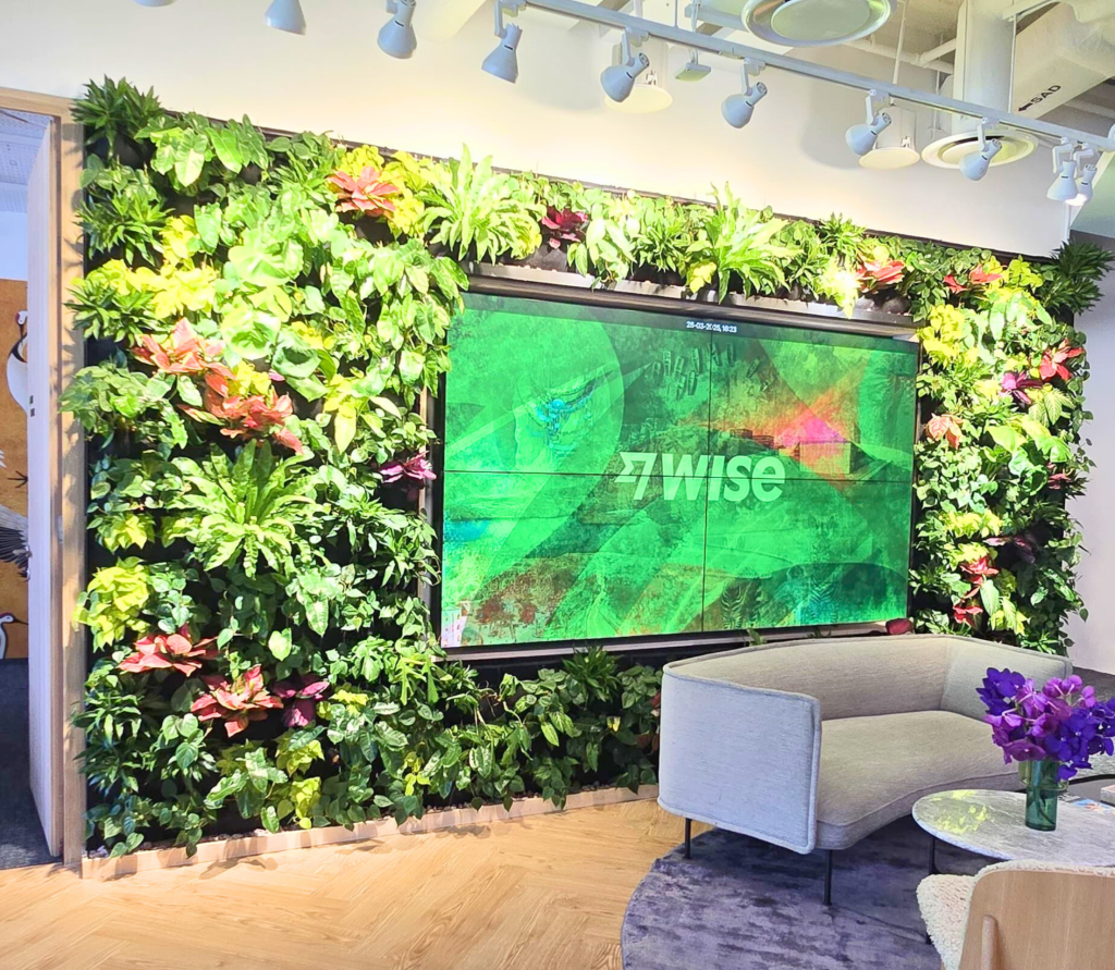 Wise Singapore Vertical Green Singapore Green Wall Singapore Live Office Plants
